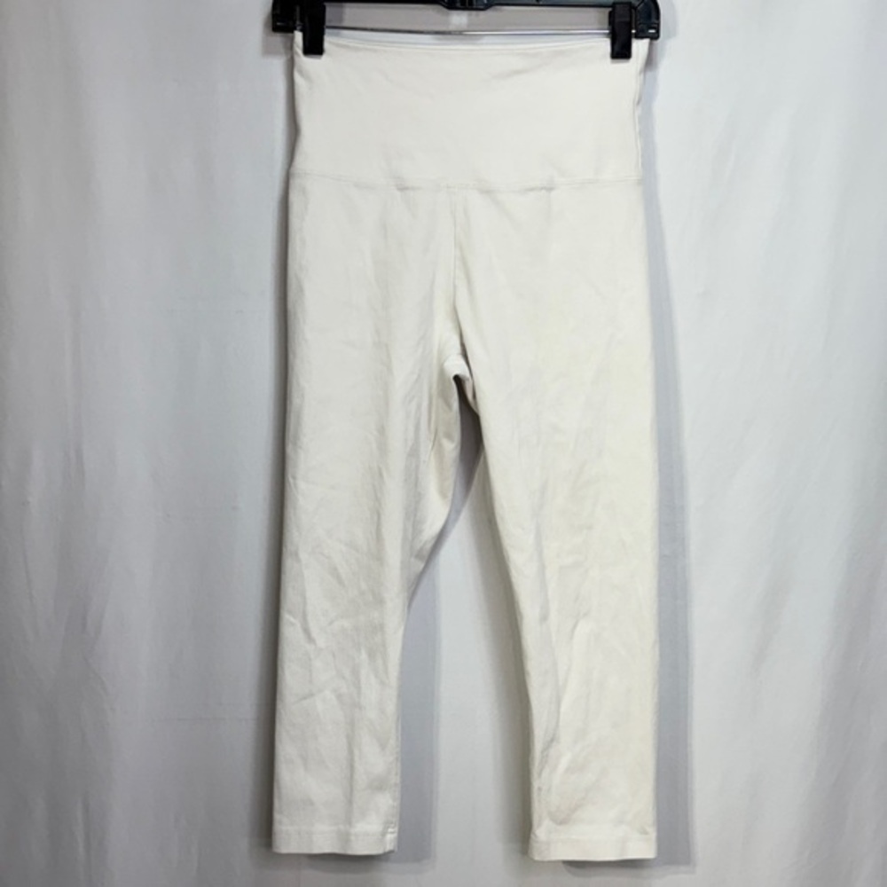 ♣️ Lysse white Ankle Cropped leggings